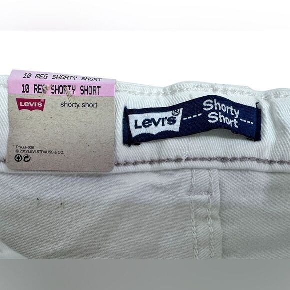 LEVI’s Shorty Shorts, GIRLS SIZE 10 - Picture 10 of 11